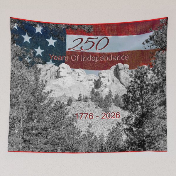 Item preview, Mount Rushmore Tree Framed 250 Years Selective Color designed and sold by mljdwhite.