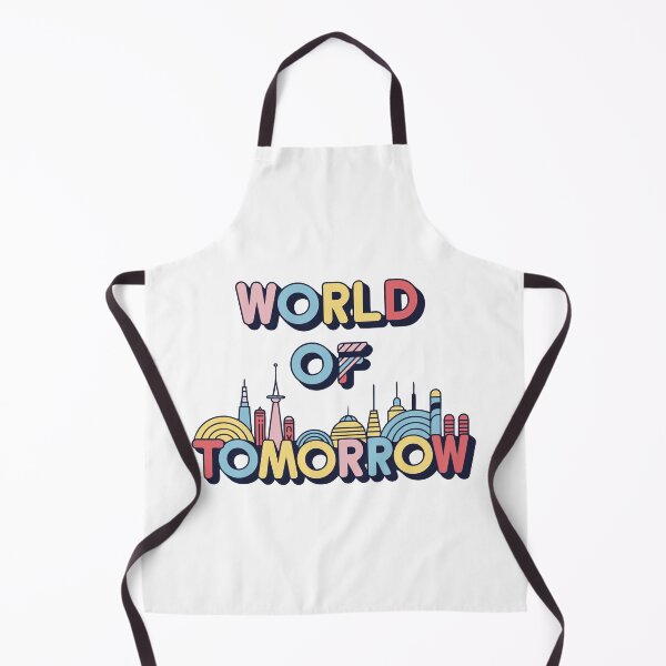 Item preview, Retro Futuristic Cityscape Typography Print designed and sold by Inklyst.