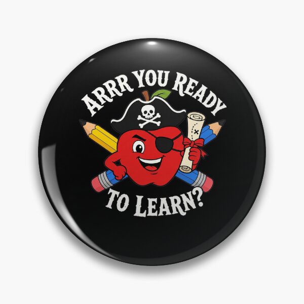 Item preview, ARRR You Ready To Learn Pirate Apple Back to School designed and sold by clothesy7.