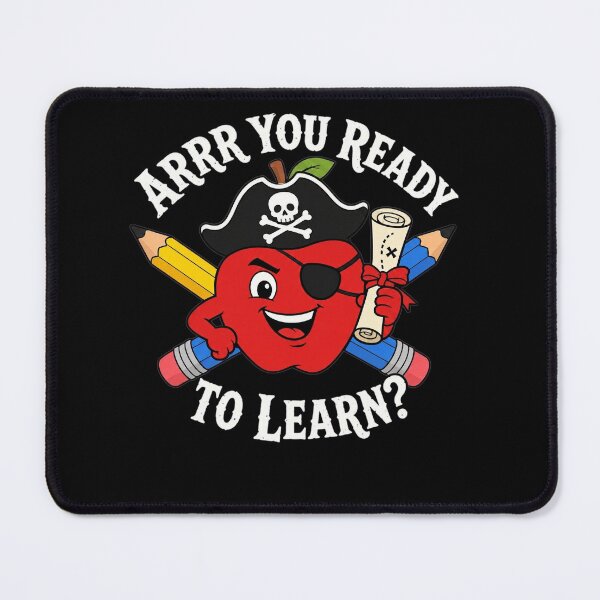 Item preview, ARRR You Ready To Learn Pirate Apple Back to School designed and sold by clothesy7.