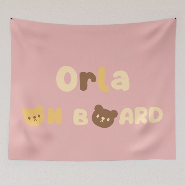 Item preview, Baby Orla On Board designed and sold by Digit-by-C.