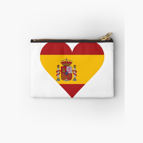 Item preview, Spain Heart Flag | I Love Spain Patriotic Symbol designed and sold by NTGUILTY.