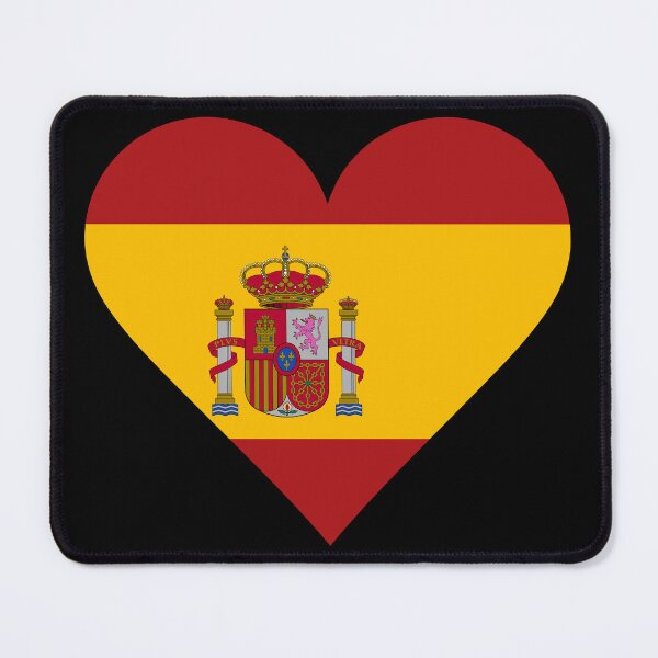 Item preview, Spain Heart Flag | I Love Spain Patriotic Symbol designed and sold by NTGUILTY.