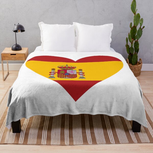 Item preview, Spain Heart Flag | I Love Spain Patriotic Symbol designed and sold by NTGUILTY.