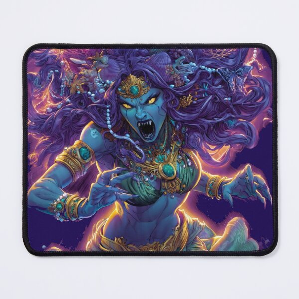 Item preview, Mythical Sea Giantess Dark Ocean Fantasy Art designed and sold by ChaemmRichStudio.