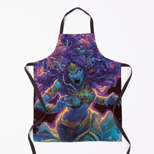 Item preview, Mythical Sea Giantess Dark Ocean Fantasy Art designed and sold by ChaemmRichStudio.