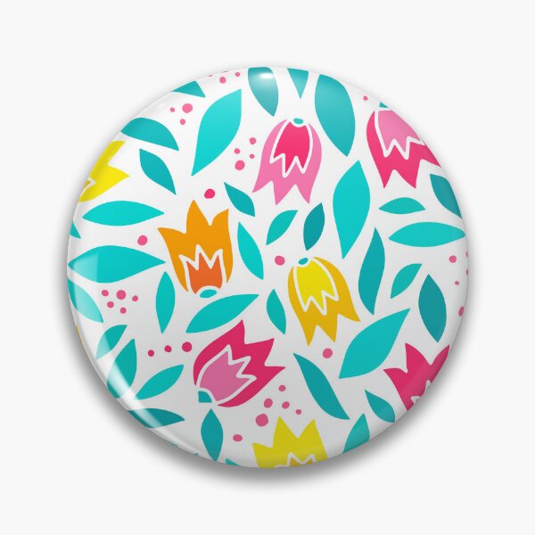 Item preview, Colorful Scandinavian Tulip Seamless Pattern | Modern Floral Spring Background Design designed and sold by Trendesigne.