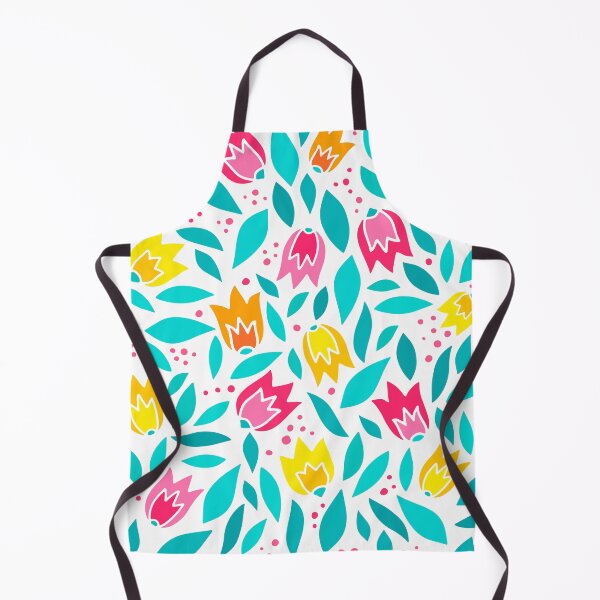 Item preview, Colorful Scandinavian Tulip Seamless Pattern | Modern Floral Spring Background Design designed and sold by Trendesigne.