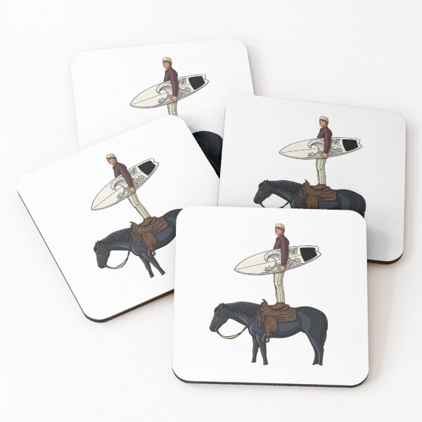 Item preview, Sea Lover Surfer Riding Horse Funny Beach Lifestyle designed and sold by shoppypod.
