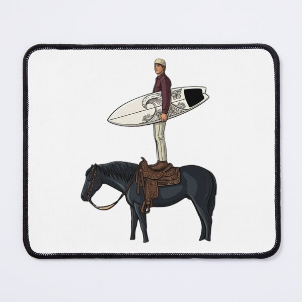 Item preview, Sea Lover Surfer Riding Horse Funny Beach Lifestyle designed and sold by shoppypod.