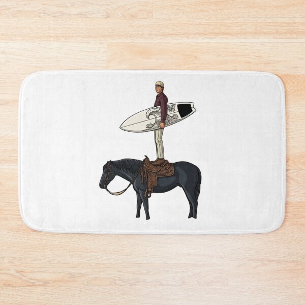 Item preview, Sea Lover Surfer Riding Horse Funny Beach Lifestyle designed and sold by shoppypod.