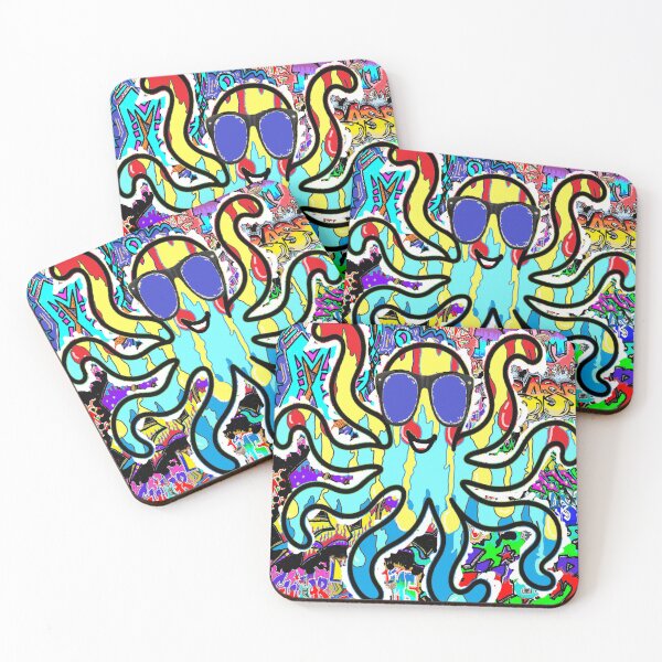 Item preview, octopus art designed and sold by LowEndGraphics.