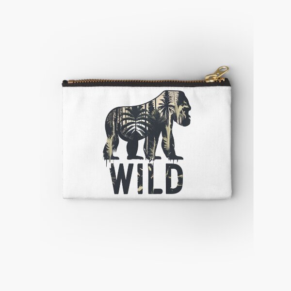 Item preview, Wild Gorilla Jungle Double Exposure Silhouette designed and sold by Shopeon Designs.