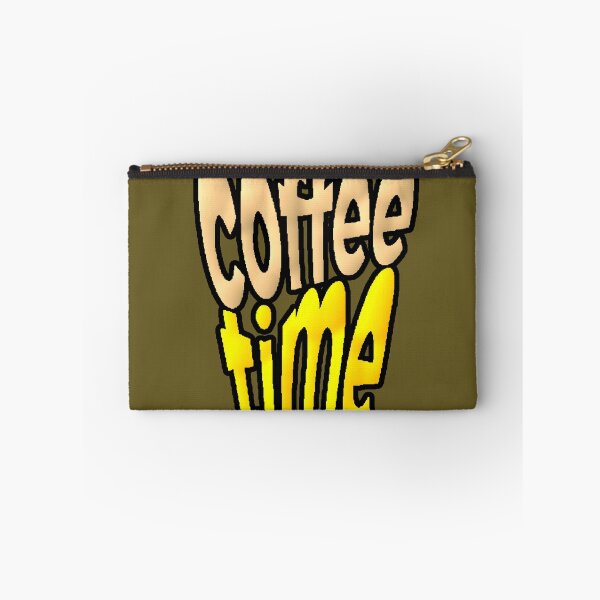 Item preview, Coffee Time Yellow Bubble Typography designed and sold by AstronautMerch.
