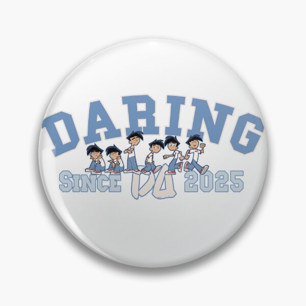 Item preview, Vintage Varsity Daring Since 2025 Retro Cartoon Boy Sequence Streetwear Graphic designed and sold by DesignArtist.ia.