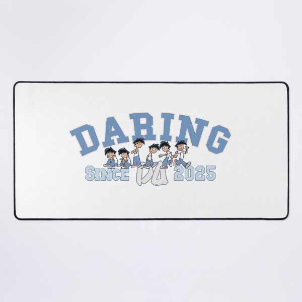 Item preview, Vintage Varsity Daring Since 2025 Retro Cartoon Boy Sequence Streetwear Graphic designed and sold by DesignArtist.ia.