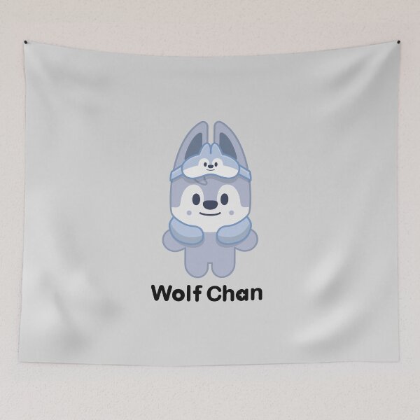 Item preview, SKZOO Wolf Chan - SKZOO EVERYWHERE ALL AROUND THE WORLD designed and sold by 0627june.