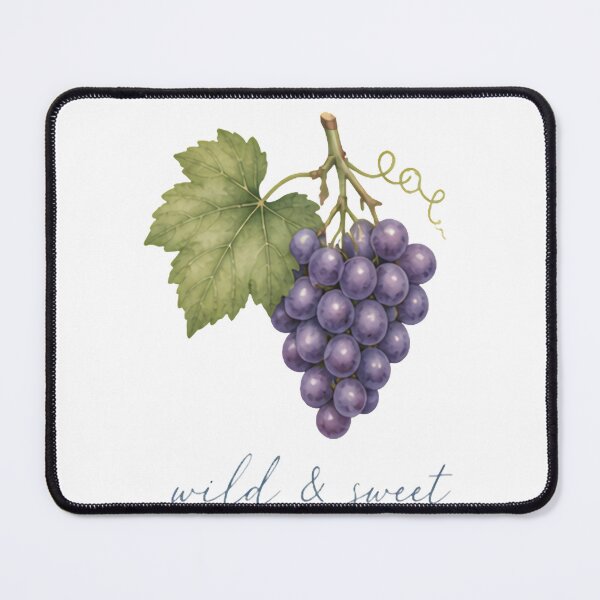 Item preview, Wild and Sweet Grapes Vineyard Botanical Illustration designed and sold by Backsay.