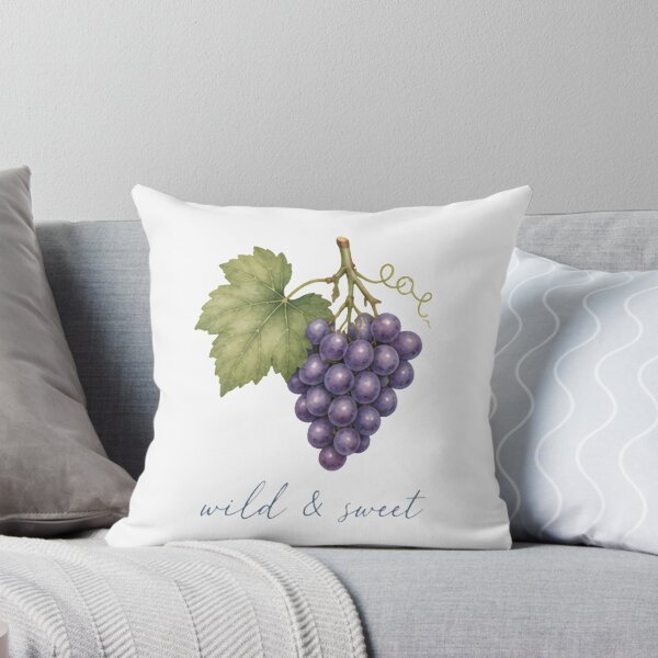 Item preview, Wild and Sweet Grapes Vineyard Botanical Illustration designed and sold by Backsay.