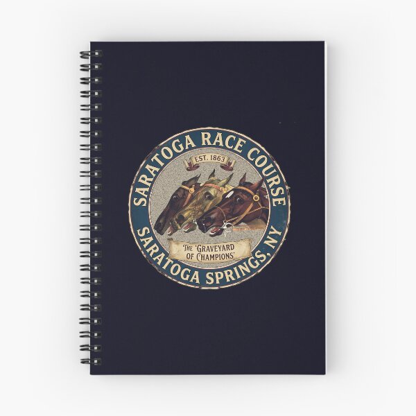 Item preview, Saratoga Race Course The"Graveyard of Champions" Est 1863 horse racing design  designed and sold by Ginny Luttrell.