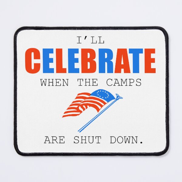Item preview, Shut the Camps! designed and sold by Phil Marden.