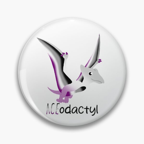 Item preview, Aceodactyl (Asexual Pride Dino) designed and sold by Becky-Marie.