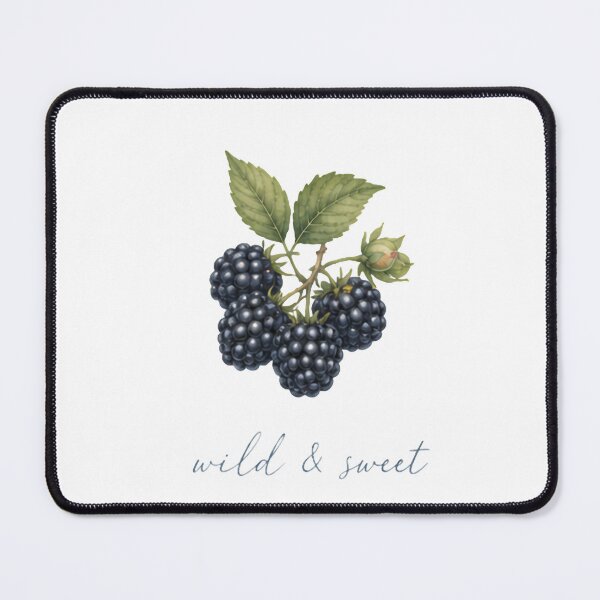 Item preview, Wild and Sweet Blackberry Cottagecore Botanical Graphic designed and sold by Backsay.