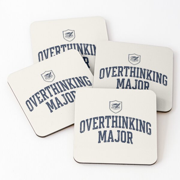 Item preview, Overthinking Major Funny Anxiety Student Shirt designed and sold by Amr Darwish Graphic designer.