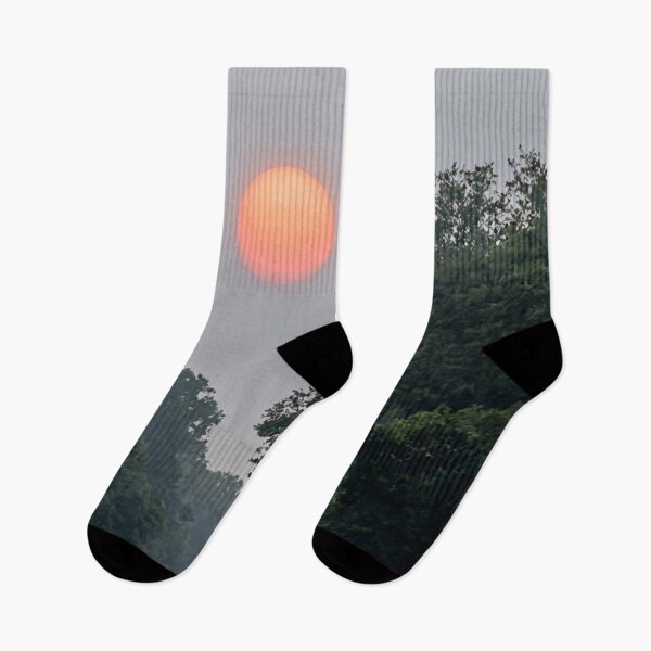 Item preview, Sunset Over Forest | EDINSTEPPE Collection designed and sold by E D I N S T E P P E.