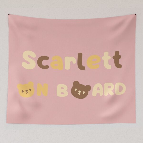 Item preview, Baby Scarlett On Board designed and sold by Digit-by-C.