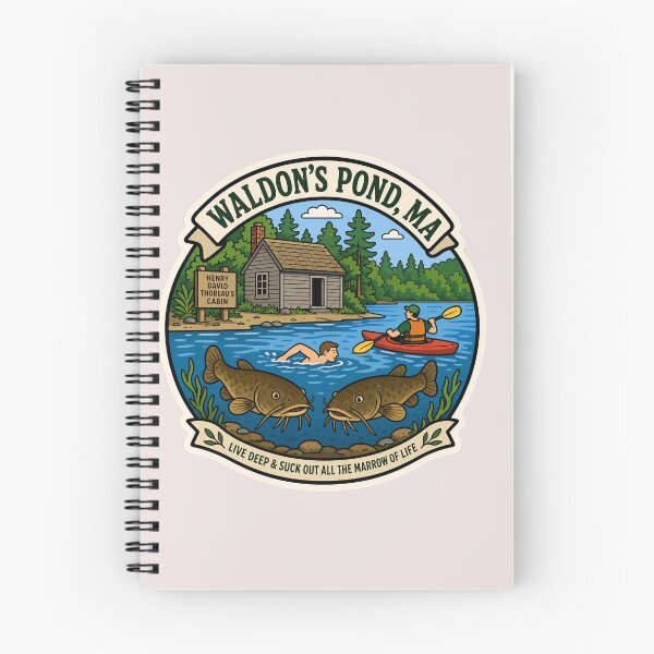 Item preview, Walden's Pond, MA designed and sold by Pixel-Lair.