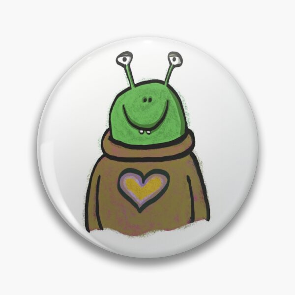 Item preview, Goofy alien with his favourite knitted jumper. designed and sold by SombreroDoodles.