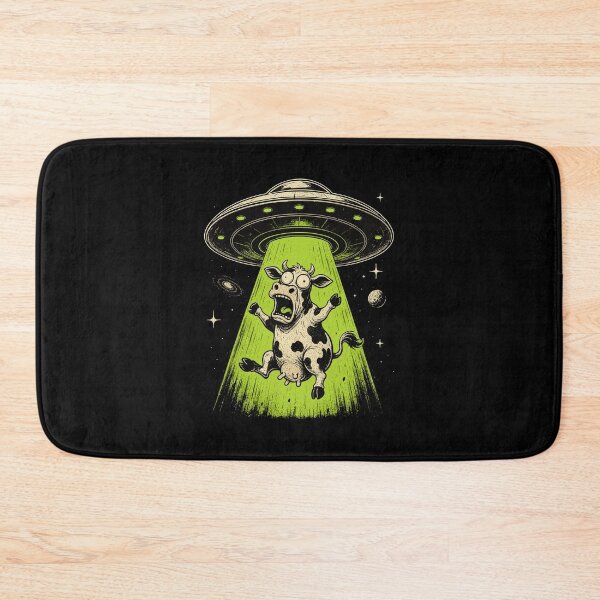 Item preview, Alien Cow Abduction Weirdcore Surreal designed and sold by HandicraftArt.