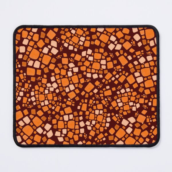 Item preview, Autumn Mosaic Flow - Warm Geometric Seamless Pattern designed and sold by PatykArt.
