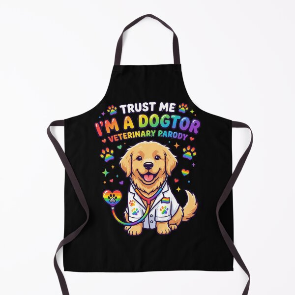 Item preview, Trust Me I'm A Dogtor Funny Pride Month Dog Lover Rainbow Veterinarian Humor Gift For Dog Mom Dog Dad LGBTQ Ally designed and sold by Im-Ara.