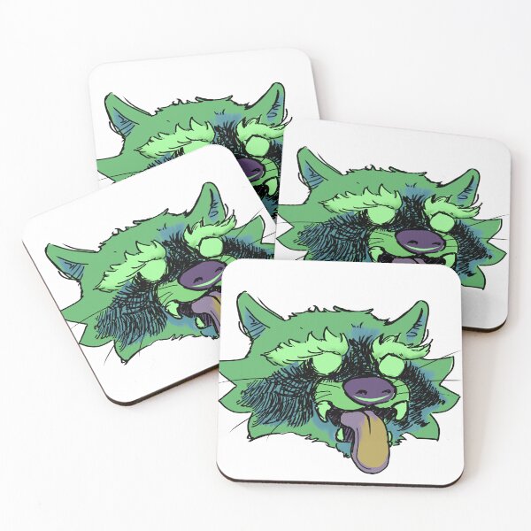 Item preview, Feral raccoon apocalypse  designed and sold by dusty raccoon.