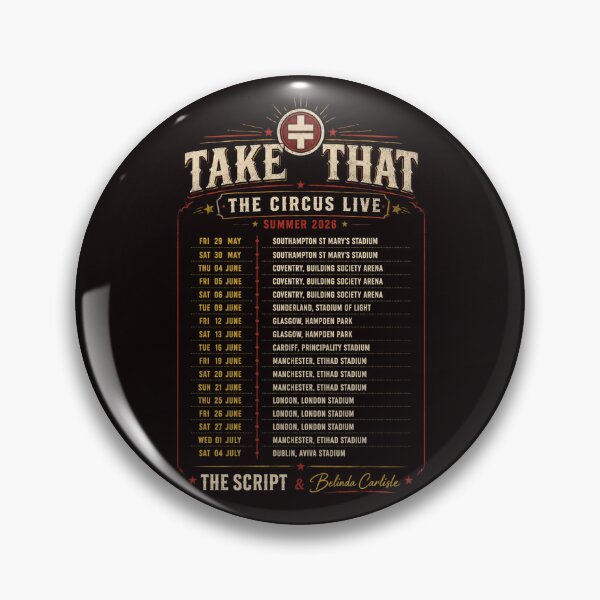 Item preview, Take That The Circus Live Tour 2026  designed and sold by randomslife.