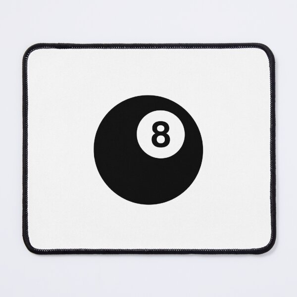 Item preview, Black Number Eight Billiard Ball Illustration designed and sold by rrreebbiiii.