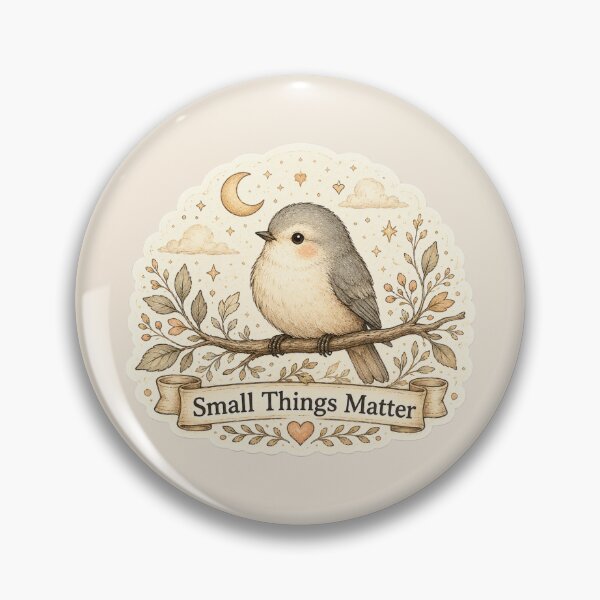 Item preview, Small Things Matter Bird Shirt – Cozy Cottagecore Nature Quote designed and sold by Safe Haven Pets.