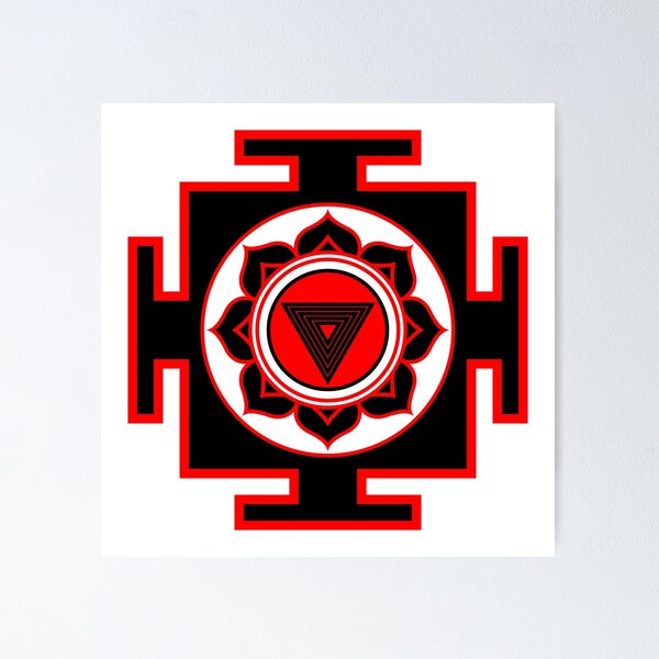 Item preview, Kali Yantra colored designed and sold by elfina.