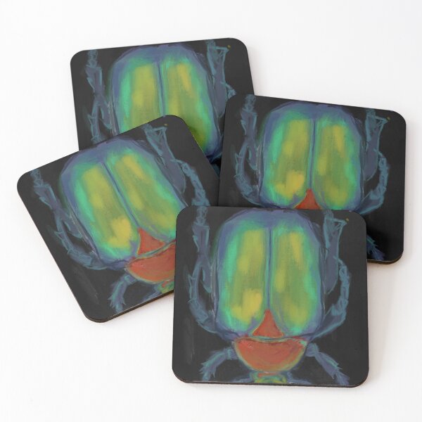 Item preview, Rainbow scarab designed and sold by synestheteco.