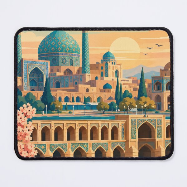 Item preview, Isfahan Iran Travel Poster designed and sold by MatthewHeights.