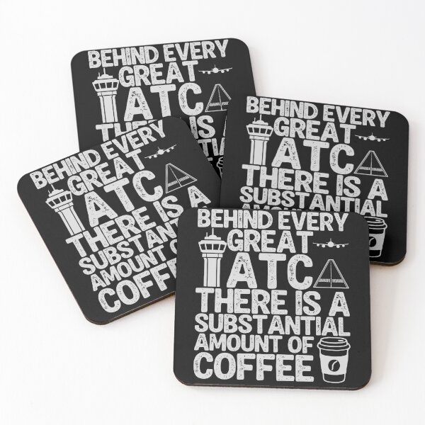 Item preview, Funny Coffee Lover ATC - Behind Every Great ATC There Is A Substantial Amount Of Coffee designed and sold by legendaryskins.