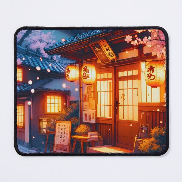 Item preview, Cherry Blossom Night in Old Japan designed and sold by ZenGrooves.