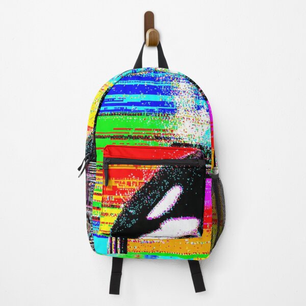 Item preview, Orca TV Glitch Vaporwave Retro Art designed and sold by greatlakesea.