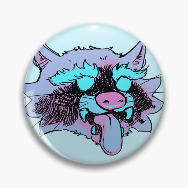 Item preview, Feral  raccoon snowflakes  designed and sold by dusty raccoon.