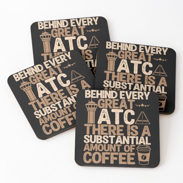 Item preview, Behind Every Great ATC There Is A Substantial Amount Of Coffee - Funny Coffee Lover ATC designed and sold by legendaryskins.