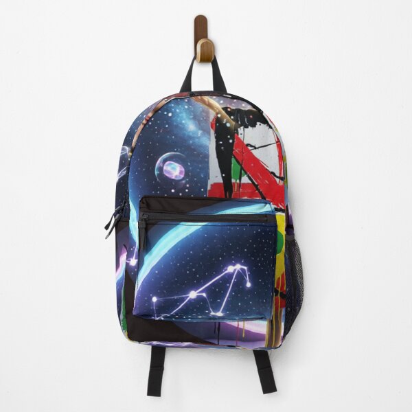 Item preview, playful disorder cosmic portal round colorful geometric abstract design designed and sold by SmashingDeals.