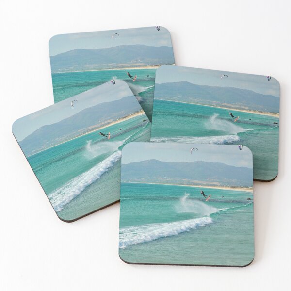 Item preview, Kitesurfing in Tarifa | Costa de la Luz Photography designed and sold by Tropical Blood.