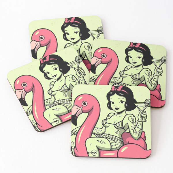 Item preview, Flamingo Floaters & The Breakfast‑Cyborg Rebellion of '92 designed and sold by Print Fiction.